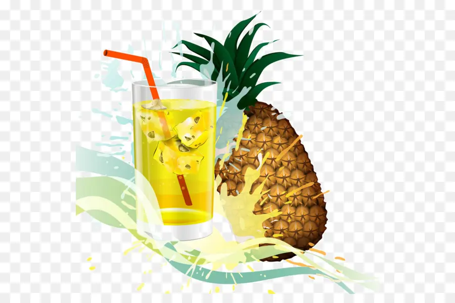 Jugo De Piña，Piña PNG