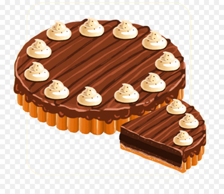 Pastel De Chocolate，Trufa De Chocolate PNG