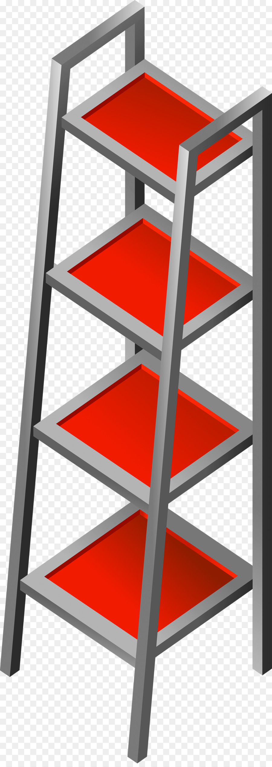 Estante Rojo，Metal PNG