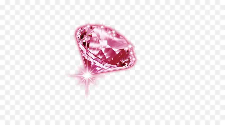 Diamante Rosa，Joya PNG