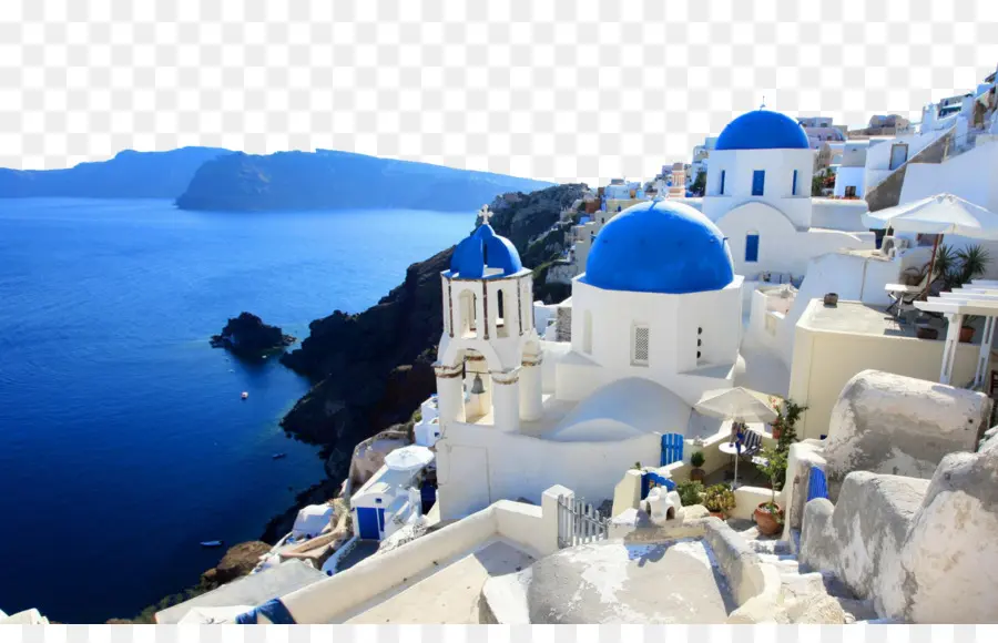 Santorini，Grecia PNG