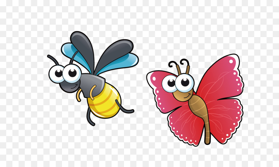 Los Insectos，De Dibujos Animados PNG