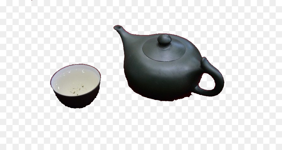 Taza Y Tetera Negra，Taza PNG