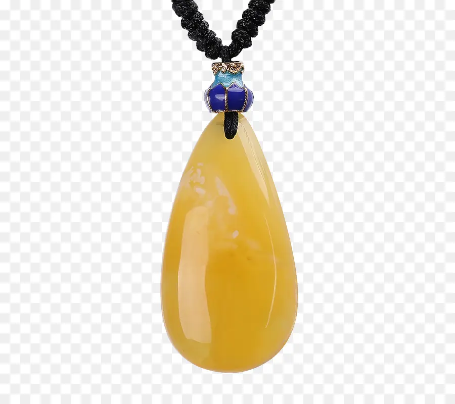 Colgante Amarillo，Collar PNG