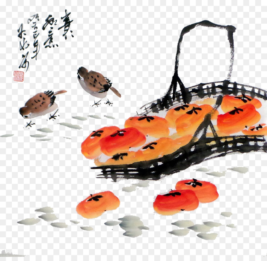 La Pintura China，Birdandflower Pintura PNG