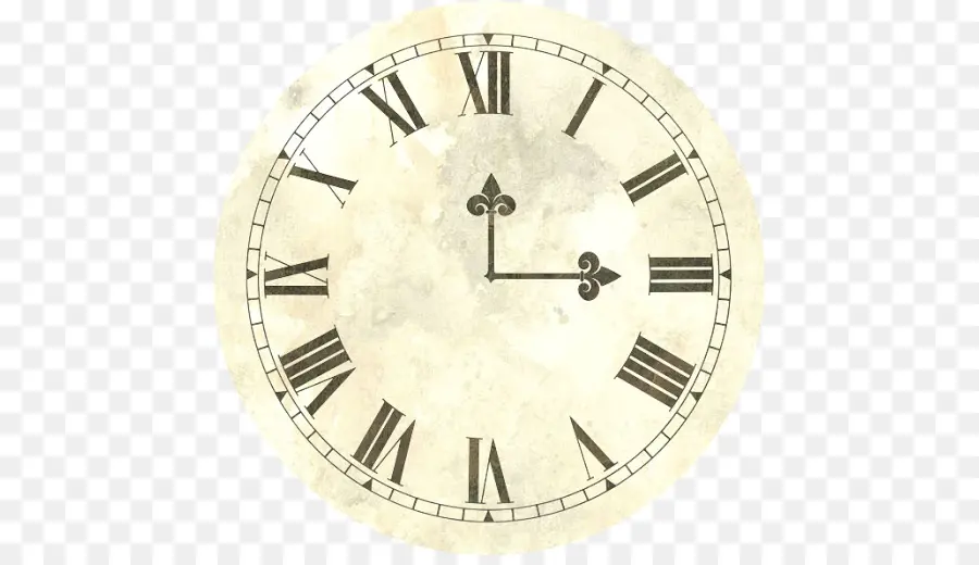 Reloj Con Números Romanos，Tiempo PNG