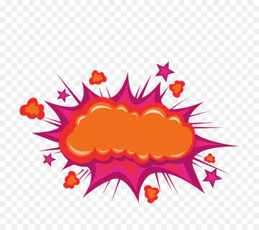 Explosión，Nube PNG