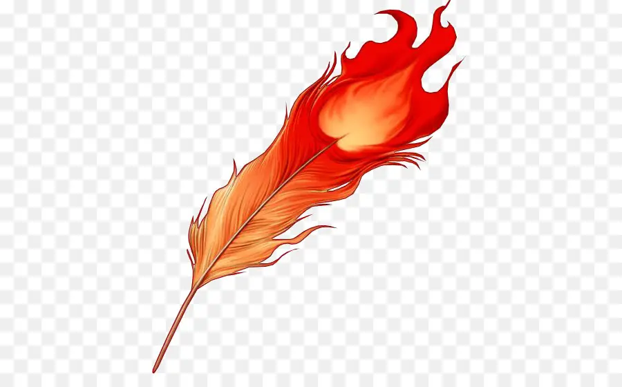 Pluma Llameante，Fuego PNG