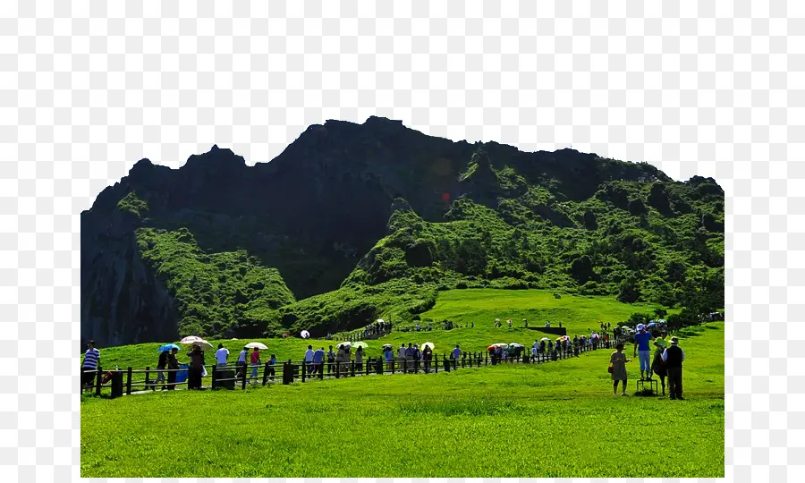 Seongsan Ilchulbong，Seongsan Sunrise Peak PNG