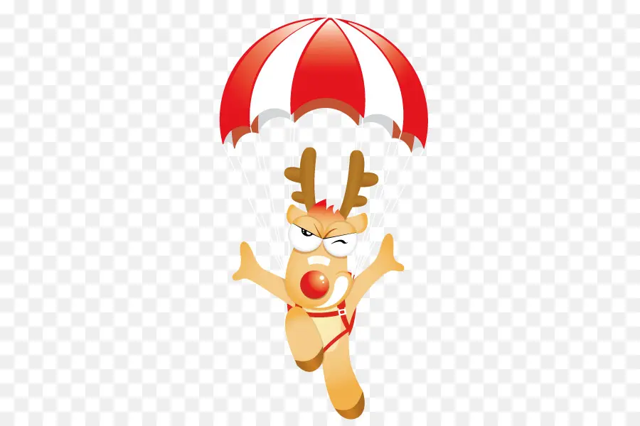 Santa Claus，Reindeer PNG