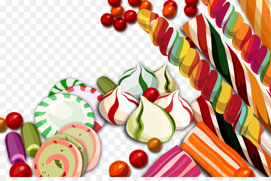 Gummy Candy，Lollipop PNG