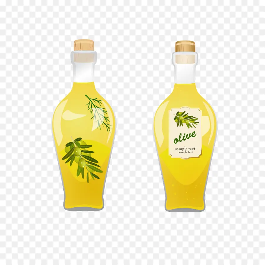 Botellas De Aceite De Oliva，Aceite PNG