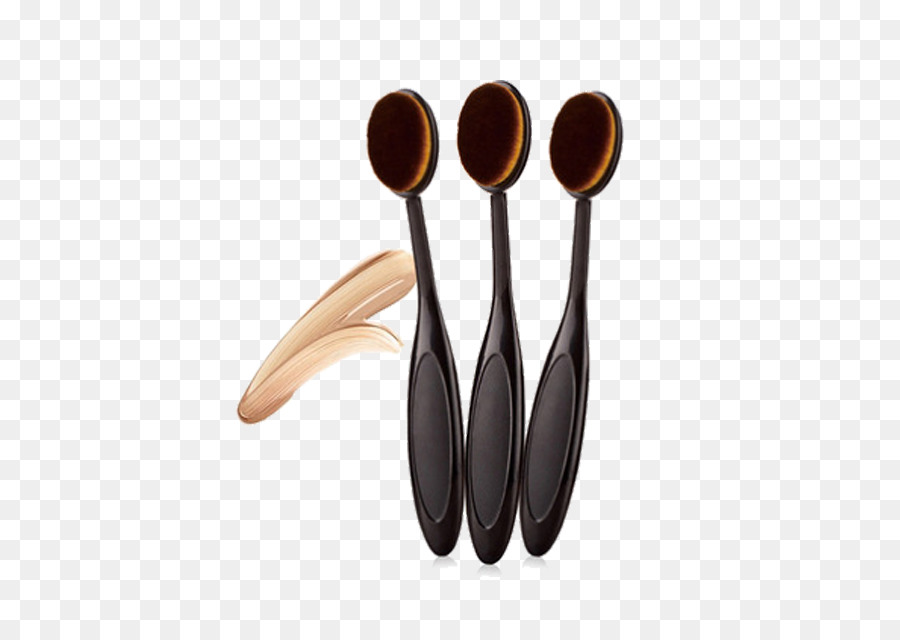 Pinceles De Maquillaje Ovalados，Productos Cosméticos PNG