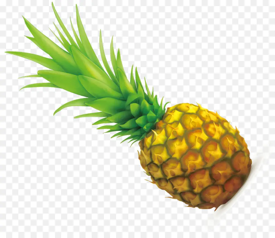 Piña，Amarillo PNG