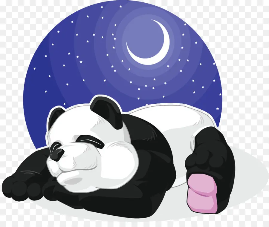 El Panda Gigante，De Dibujos Animados PNG