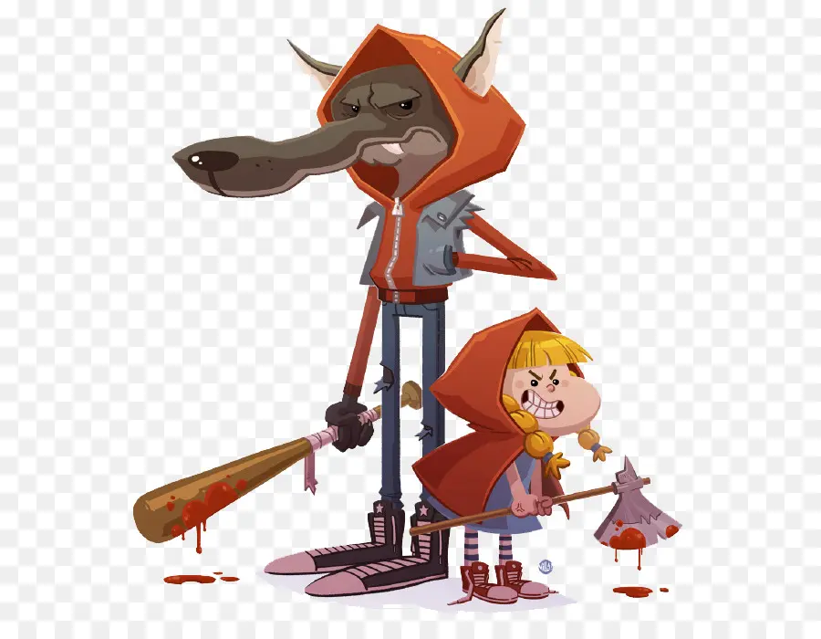 Big Bad Wolf，Caperucita Roja PNG