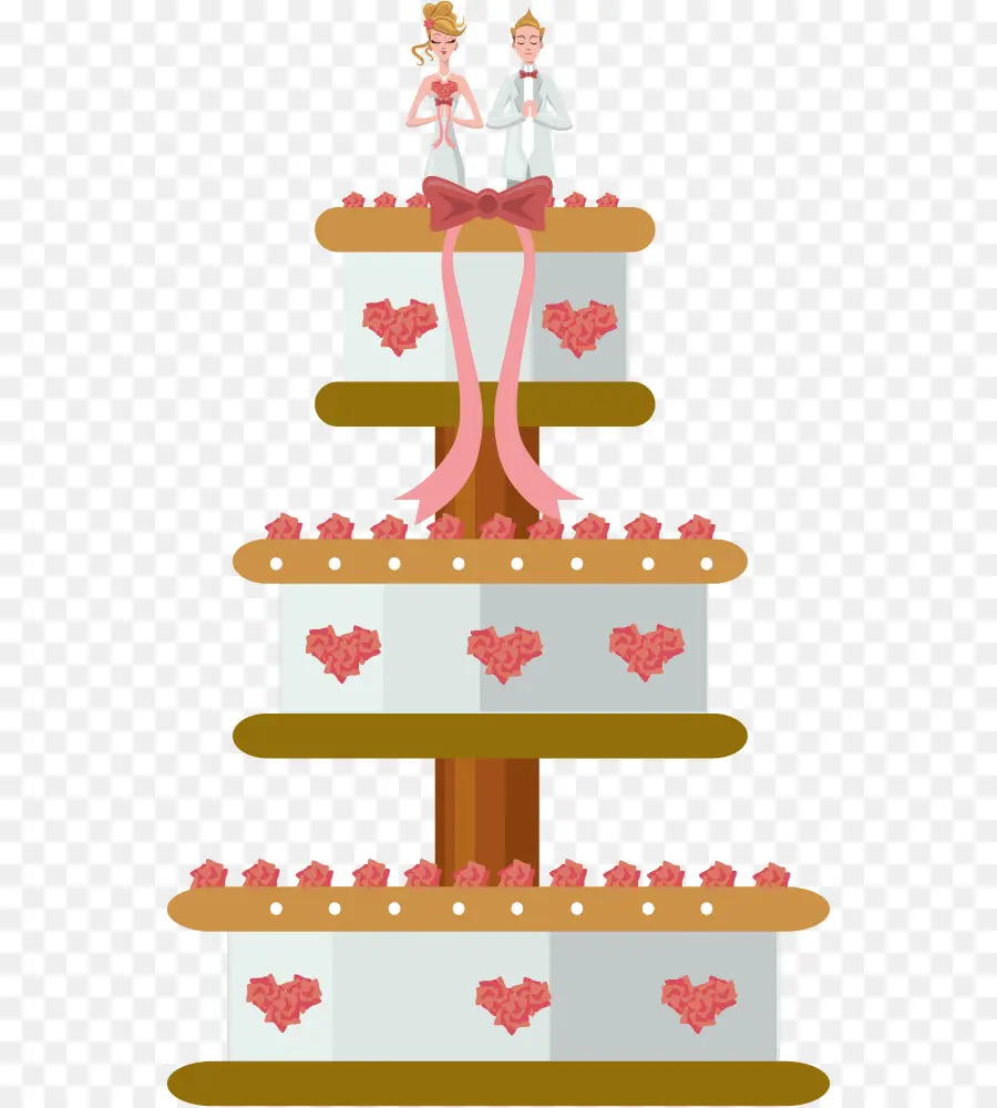 Pastel De Bodas，Novia PNG