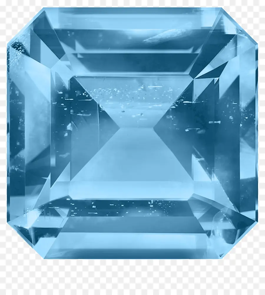 Piedra Preciosa Azul，Joya PNG