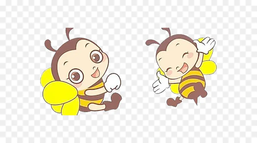 Cartoon，Honey Bee PNG