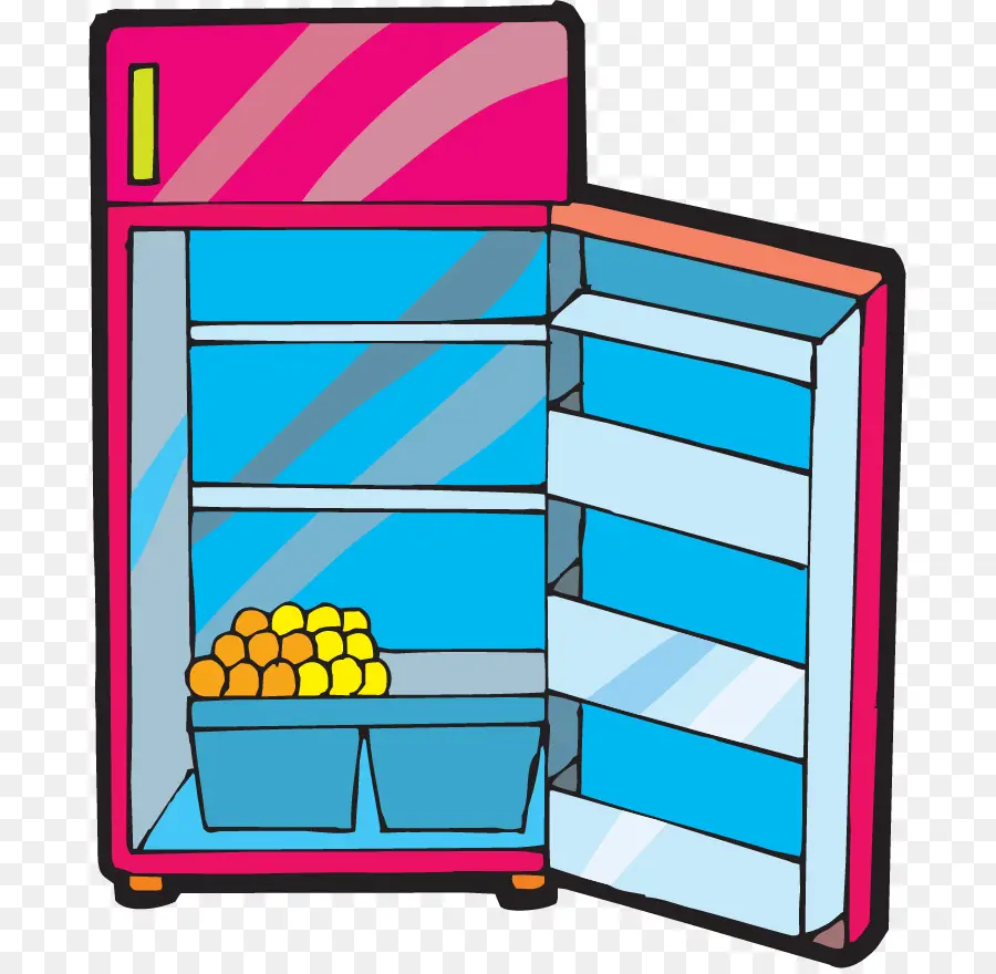 Refrigerador，Dibujos Animados PNG