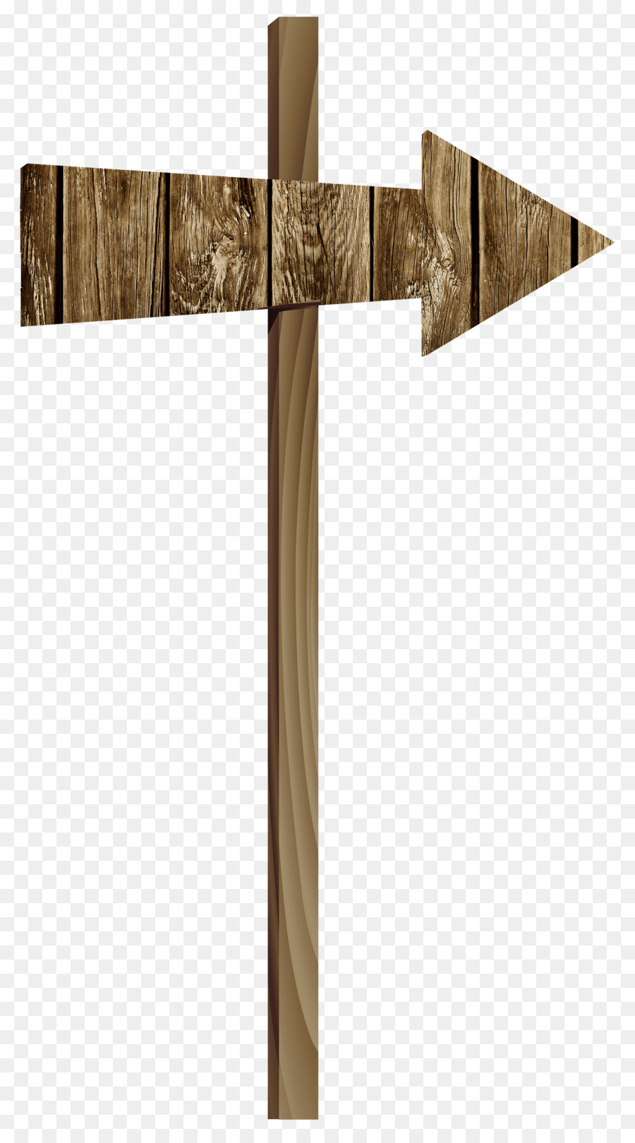 Signo De Flecha De Madera，Flecha PNG