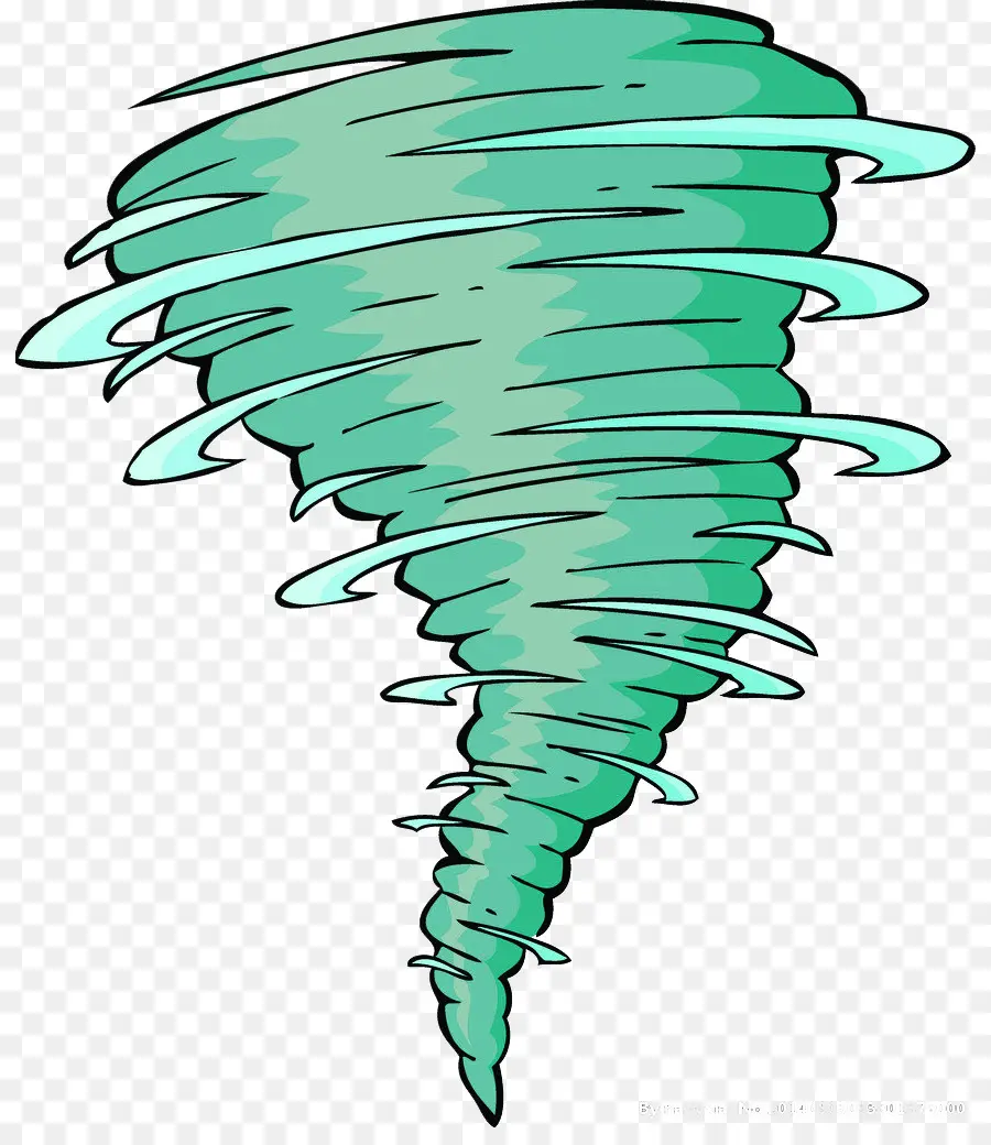 Tornado Verde，Tornado PNG