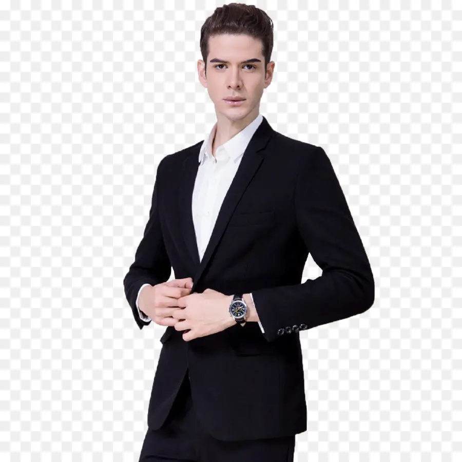 Hombre De Traje，Formal PNG