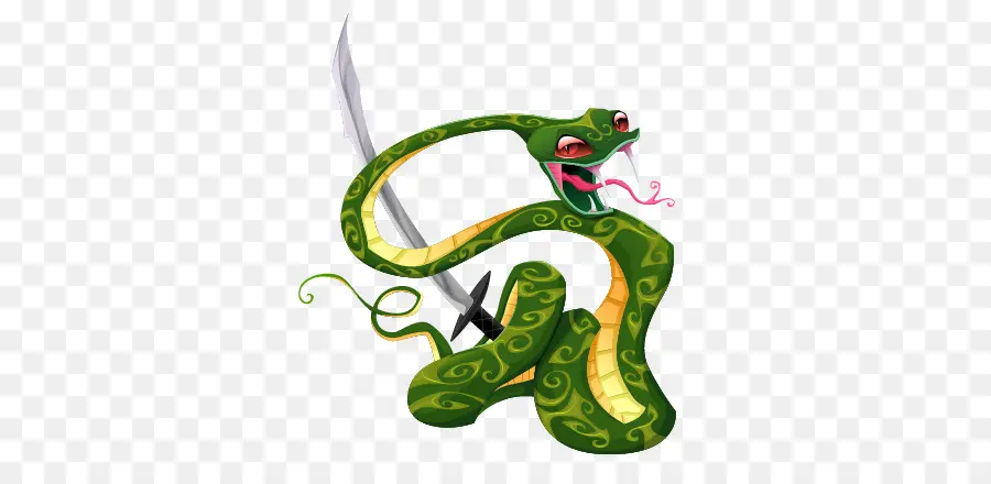 La Serpiente，Suave Serpiente Verde PNG