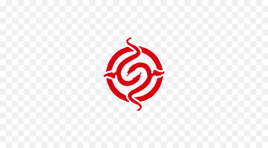 Logotipo De Serpiente Roja，Círculo PNG