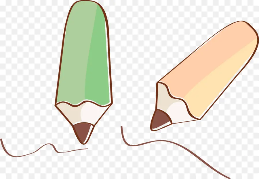 Lápices De Colores，Dibujo PNG