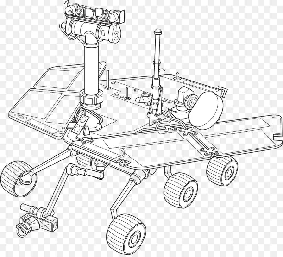 Rover De Exploración De Marte，Rover PNG