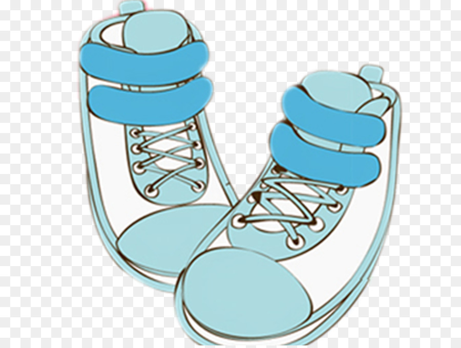 Zapato，Azul PNG