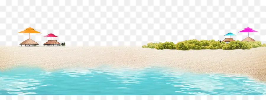 Escena De Playa，Arena PNG