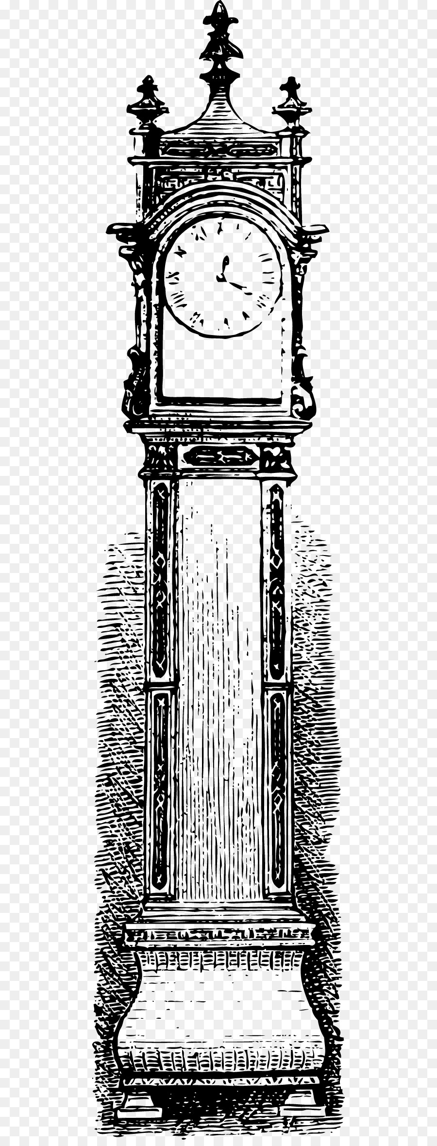 Reloj De Abuelo，Antiguo PNG