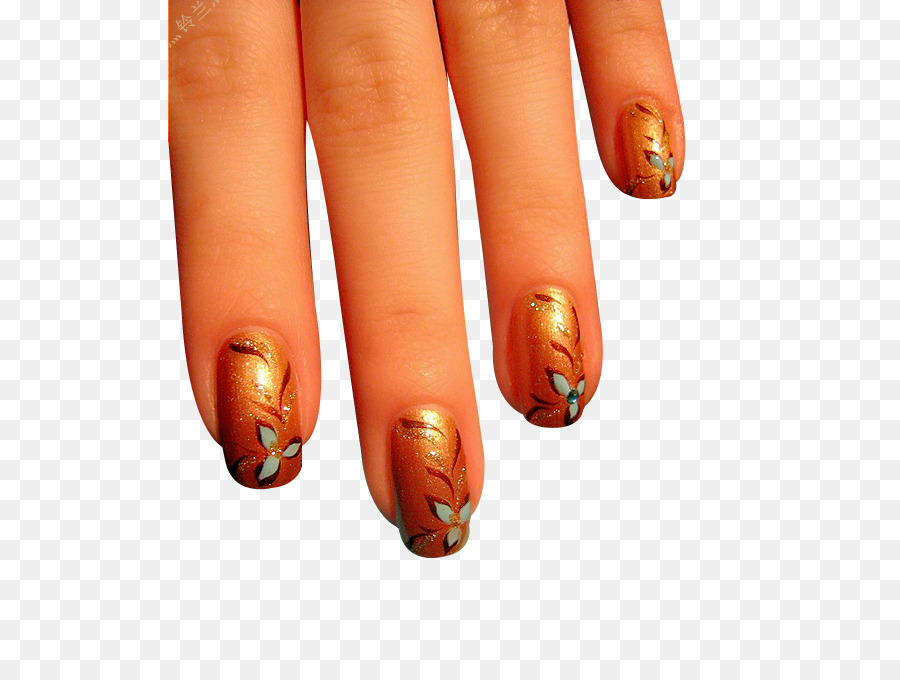 Uñas Decorativas，Mano PNG