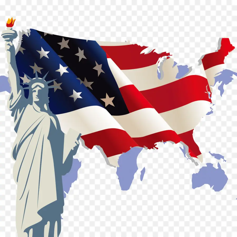 Estados Unidos，Calcomanía PNG