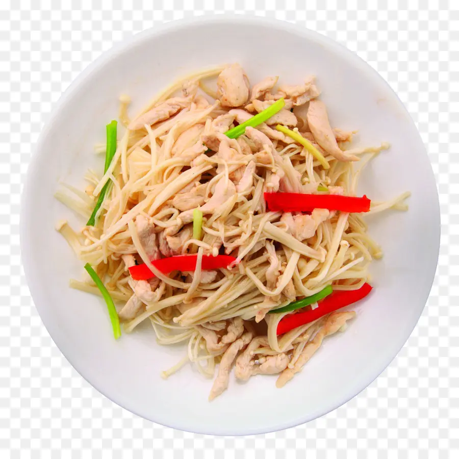 Chow Mein，Fideos Chinos PNG