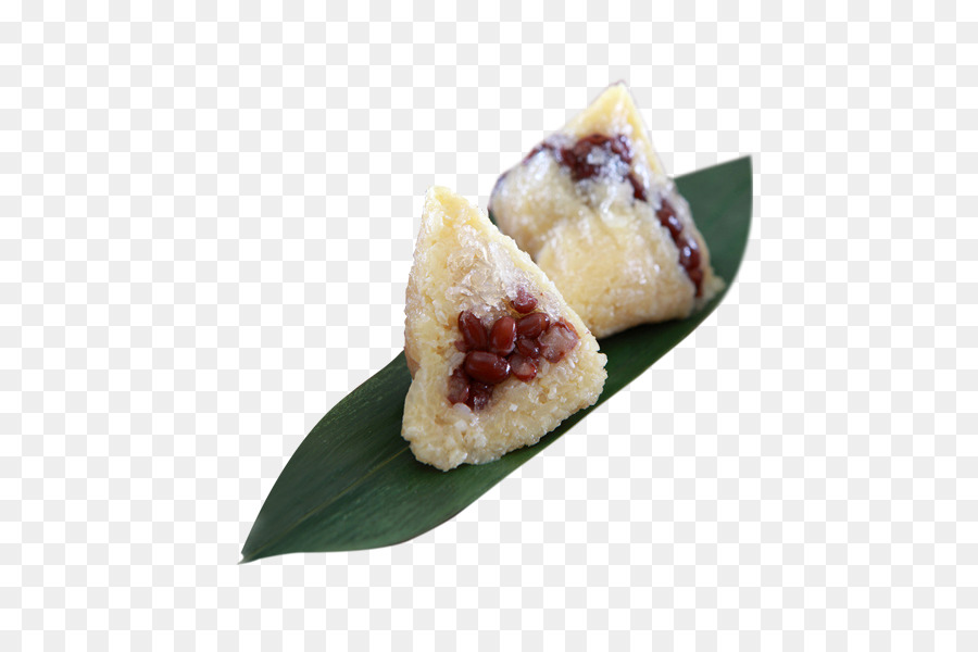 Bola De Masa De Arroz Triangular，Hoja De Plátano PNG