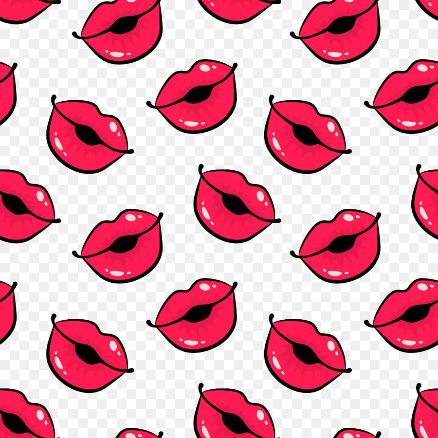 Labios Rojos，Beso PNG