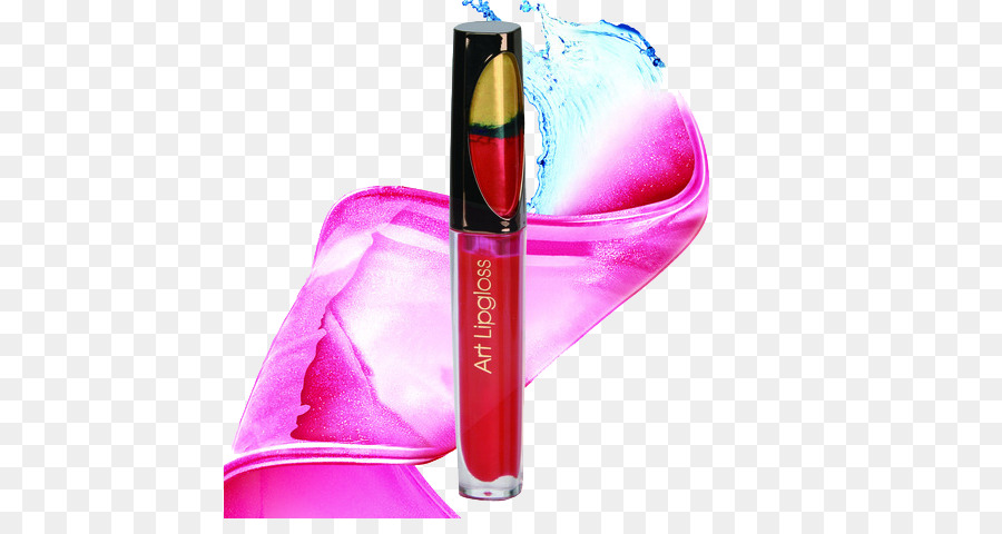 Brillo De Labios，Rosa PNG