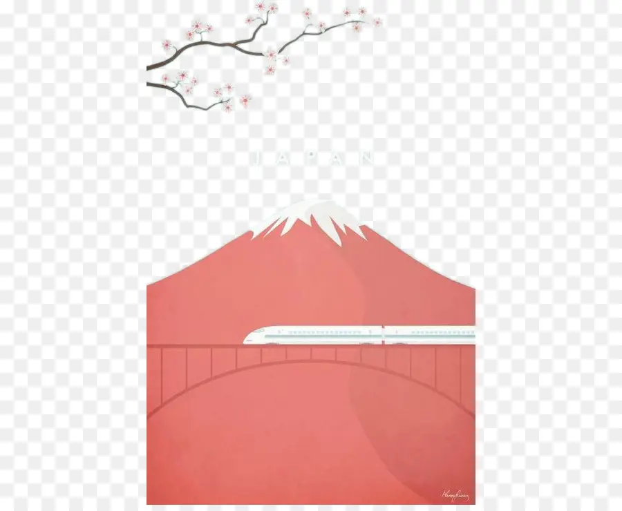 El Monte Fuji，Cartel PNG