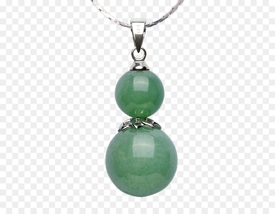 Colgante Verde，Collar PNG