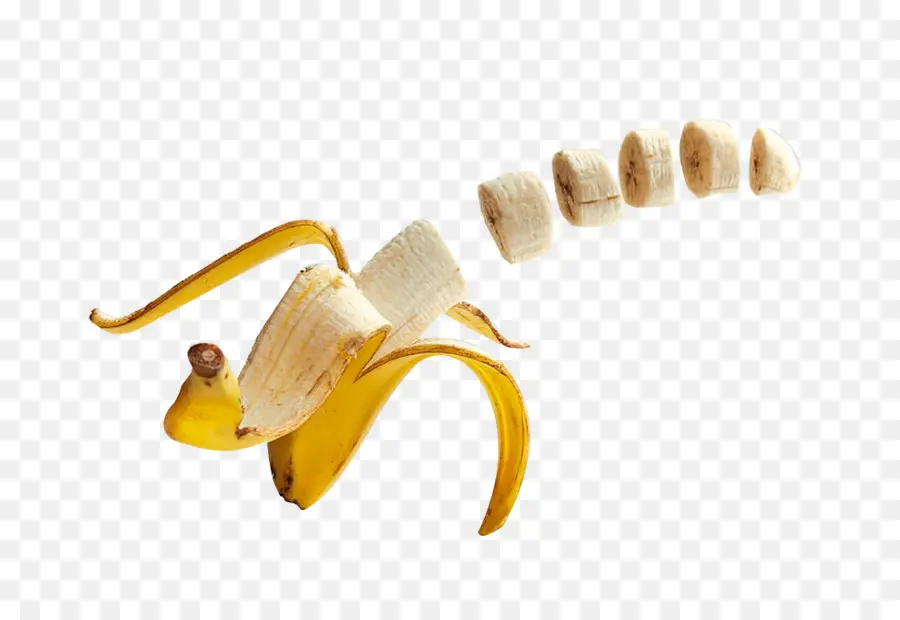 Banana，Rebanado PNG