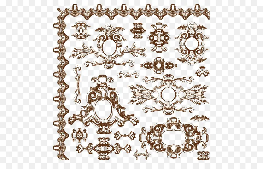 Ornamento，Barroco PNG