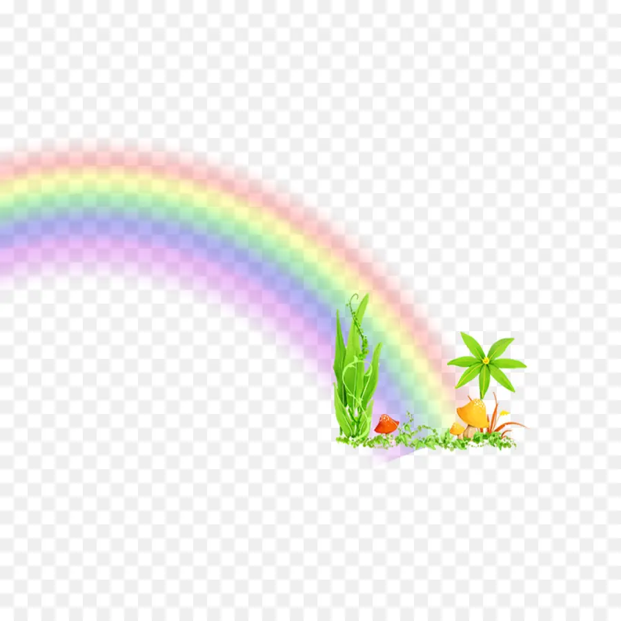 Arco Iris，Dibujo PNG