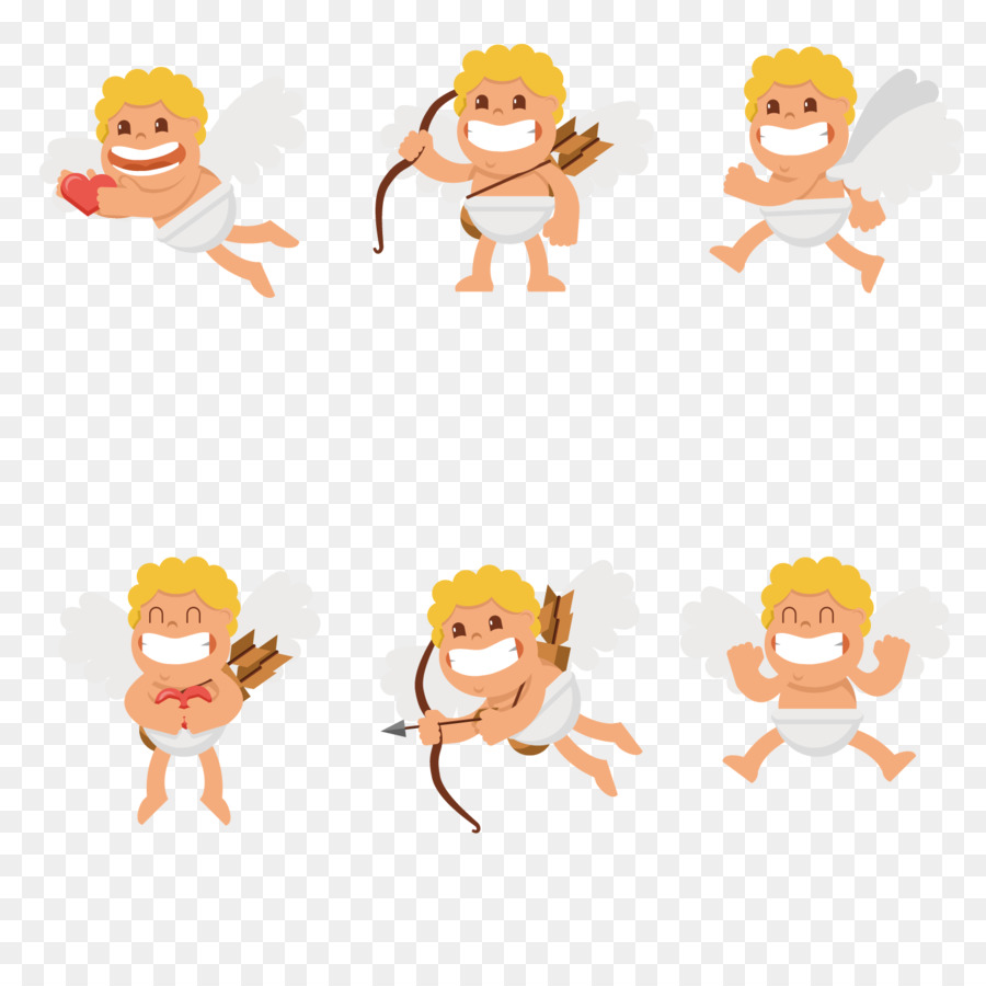 Cupido，Sonrisa PNG