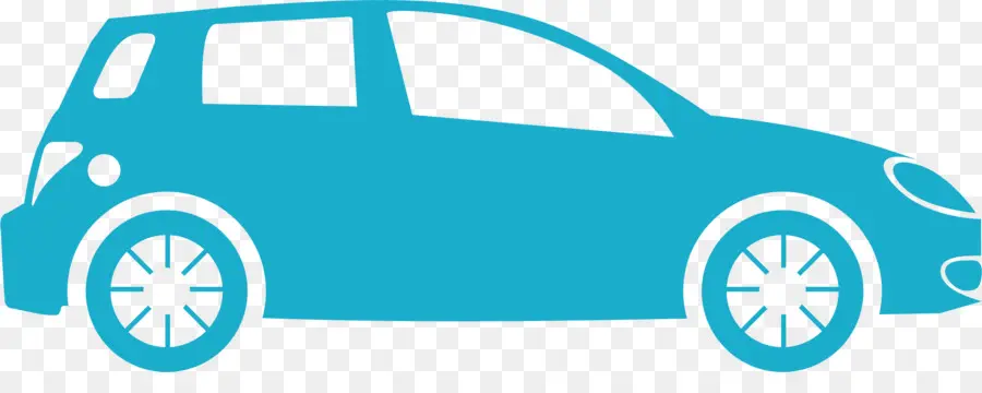 Coche Azul，Automóvil PNG