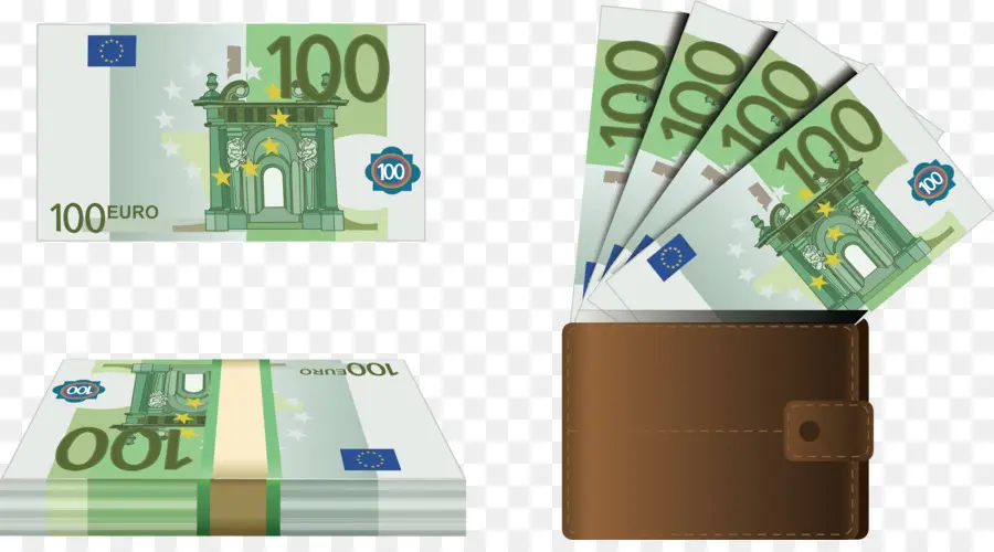 Los Billetes，Los Billetes En Euros PNG