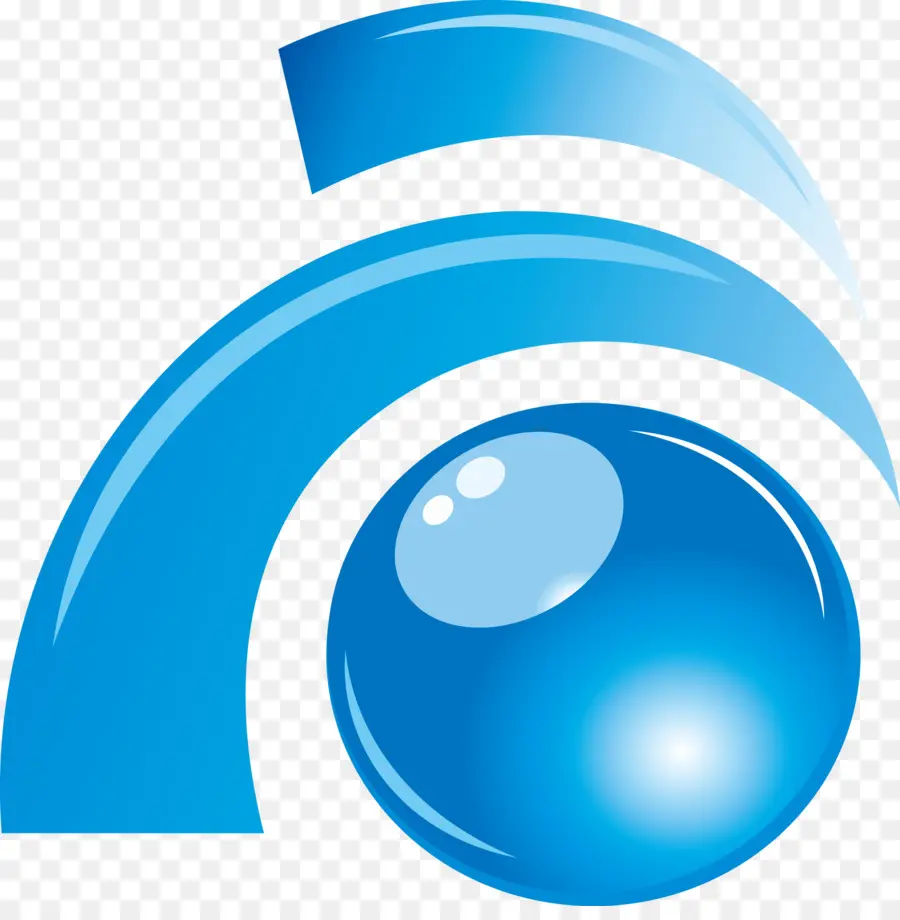 Logo，Azul PNG