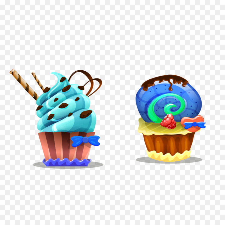 Helado，Cupcake PNG